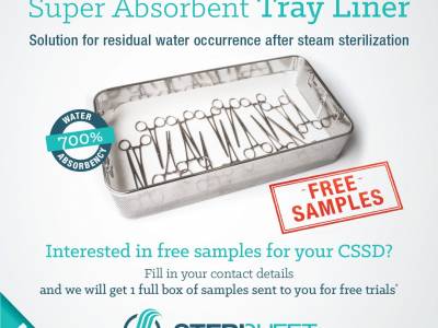 Super Absorbent Tray Liner Free Samples